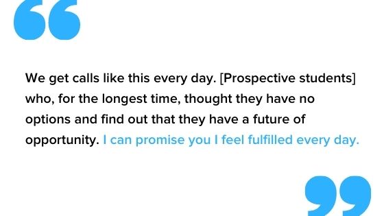 Cathy's pull quote.