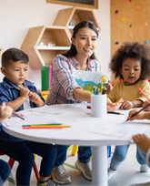 How to get the education to work with children