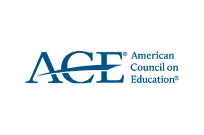 American Council on Education (ACE) logo.